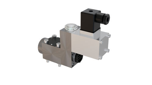 Distributeur hydraulique à soupape - 6235557 - Hauhinco - avec actionnement manuel / pneumatique / 2/2 voies