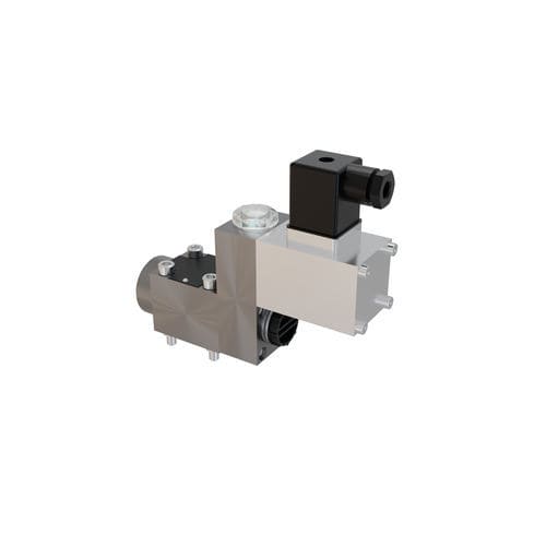 Distributeur hydraulique à soupape - 6546811 - Hauhinco - avec actionnement manuel / pneumatique / 2/2 voies