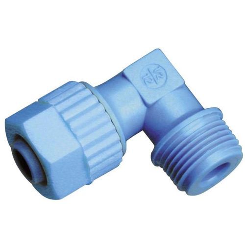 Raccord pneumatique -  A-WEk-PP series - Timmer GmbH - rapide / coudé à 90° / en PP