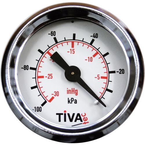 Jauge à vide à tube de Bourdon - M-DH-40-1/0-tivatec - Timmer GmbH