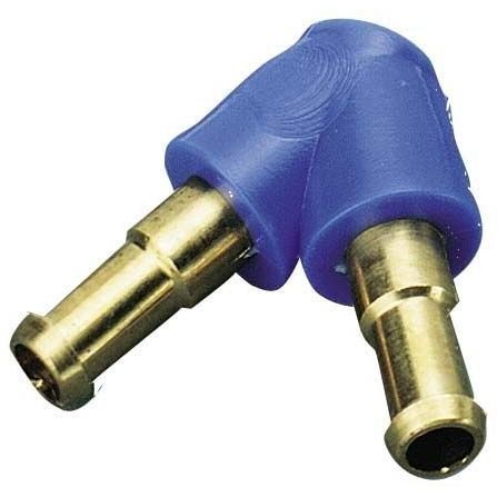 Raccord pneumatique - E-PVV-MS series - Timmer GmbH - push-in / coudé à 45° / en plastique