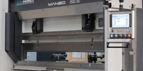 Presse plieuse hydraulique - MANEO 250/30 - Jean Perrot Industrie - à grande vitesse / avec changeur automatique d'outils / semi-automatique