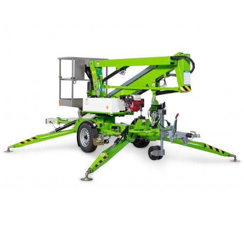Nacelle télescopique tractable - Nifty 120T - Niftylift - hydraulique / diesel / alimentée par batterie
