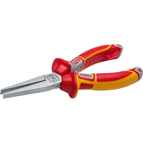 Pince à bec plat - 124-49-VDE-160 - NWS Germany Produktion W. Nöthen e.K. - pour l'électronique