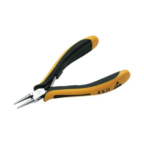 Pince à bec rond - 021B-79-ESD-115 - NWS Germany Produktion W. Nöthen e.K. - pour câble / ESD