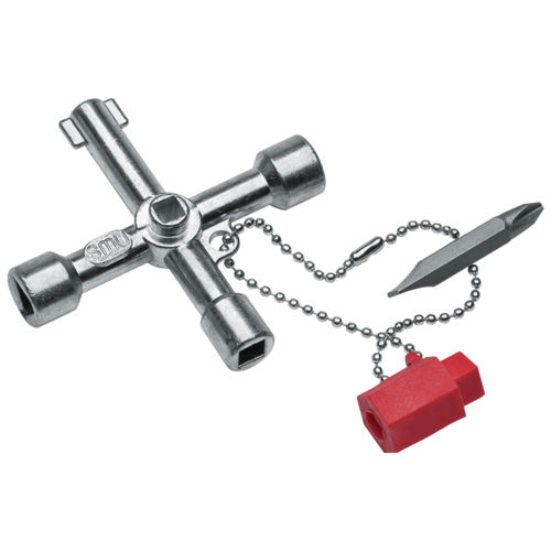 Clé en croix universelle - 2005-1-SB - NWS Germany Produktion W. Nöthen e.K. - pour armoire / en acier