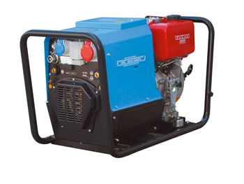 Poste à souder MMA - 40 - 170 A, 5 kVA, 230 V | MPM 5/180 I-D/AE-Y - Genset - monophasé / avec groupe électrogène / DC