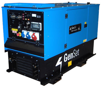 Poste à souder MMA - 400 A, 10 - 16 kVA | MPM 16/400 S-K - Genset - monophasé / avec groupe électrogène / DC