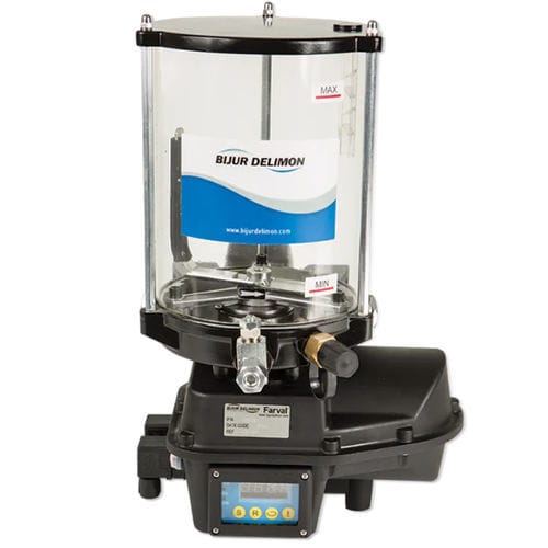 Pompe à piston - MP2 series - Delimon - à huile / électrique / stationnaire
