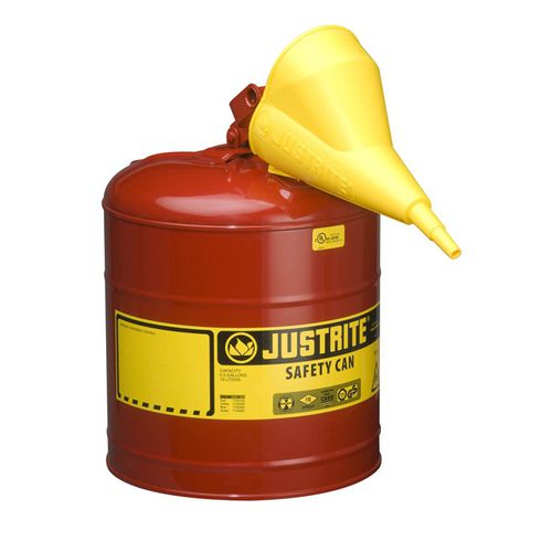 Jerrycan en métal - 7150110 - Justrite - pour produits dangereux