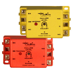 Relais de surveillance de déséquilibre de phases - 85 - 500 V | 158 series - Time Mark - de tension / triphasé / pour moteur électrique
