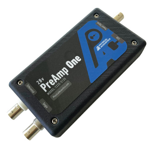 Pré-amplificateur de tension - Physical Acoustics - différentiel / avec port USB