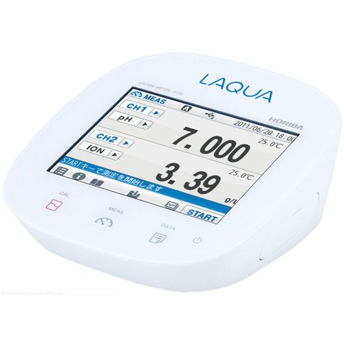 Conductimètre portable - DS-72 - HORIBA Process & Environmental - avec compensation de température automatique / avec afficheur LCD / de process
