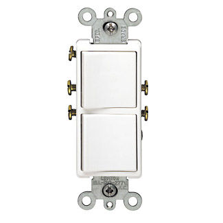 Interrupteur à bascule - 5634 series - Leviton - unipolaire / résistant aux chocs / électromécanique