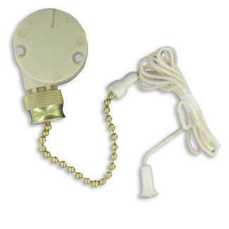 Interrupteur à traction de câble - 1689 - Leviton - unipolaire / électromécanique