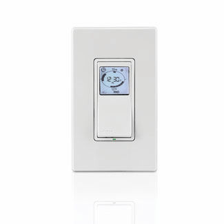 Minuterie numérique - 120 V | VPT24-1PZ - Leviton - encastrable / programmable