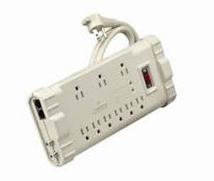 Rallonge multiprise parasurtenseur - Leviton