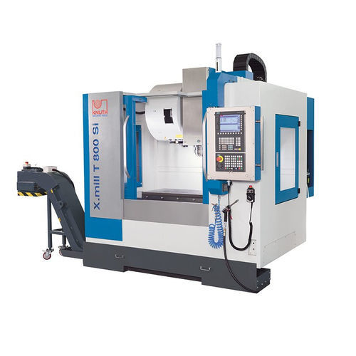 Centre d'usinage CNC 4 axes - X.mill T 800 Si  - Knuth Machine Tools - vertical / BT 40 / 24 outils