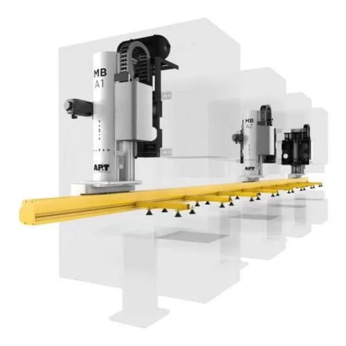 Alimentateur pneumatique - Monobar 80 - AP&T - par voie mécanique / modulaire