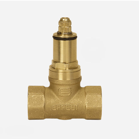 Vanne à boisseau sphérique - INCAS V series - EFFEBI - manuelle / pour l'eau / filetée