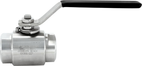 Vanne à boisseau sphérique - MONOBLOCK series - EFFEBI - manuelle / pour l'eau / pour vapeur
