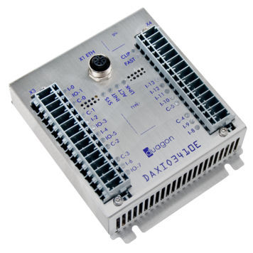 Module E/S analogique - DAXIO3410E  - MEN Mikro Elektronik - Ethernet / 16 entrées numériques / 4 entrées numériques