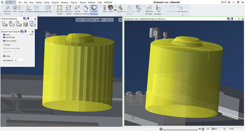 Logiciel de modélisation - Facet Body Modeling - GibbsCAM - de CAO / de conception / d'édition