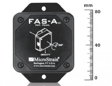 Inclinomètre 1 axe - FAS-A® - MicroStrain - 2 axes / analogique / inertiel