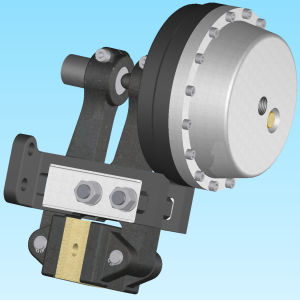 Étrier de frein à disque - PPHP-N340 series - MWM FRENI-FRIZIONI - pneumatique / à ressort / de sécurité