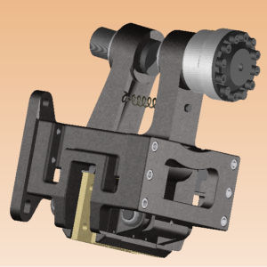 Étrier de frein à disque - POTP640 series - MWM FRENI-FRIZIONI - hydraulique / à ressort