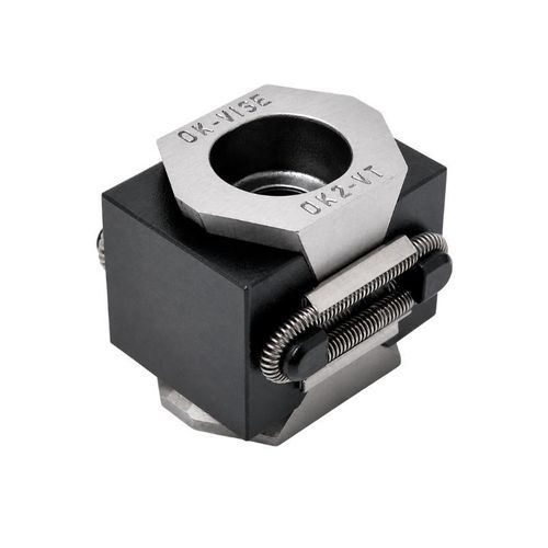 Coin de serrage double - DK2-WT - OK-VISE - à profil plat