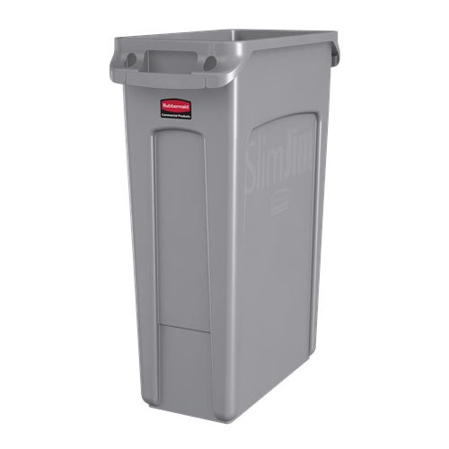 Conteneur à déchets en plastique - Slim Jim® - Rubbermaid - pour déchets urbains / avec poignée / avec système de ventilation