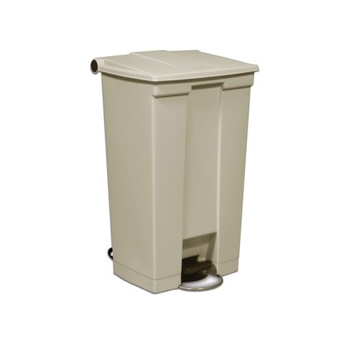 Conteneur à déchets en plastique - FG614600BEIG - Rubbermaid - pour déchets médicaux / pour déchets ménagers / avec couvercle