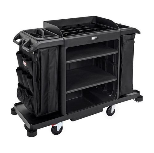 Chariot de nettoyage - 2202527 - Rubbermaid - à étagères / 2 niveaux / à linge