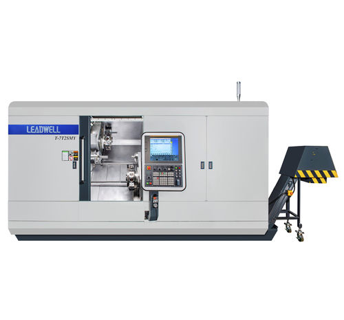 Centre de tournage CNC - T-7T2SMY - LEADWELL - 3 axes / A2-6 / de précision