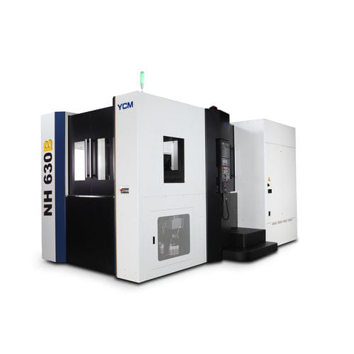 Centre d'usinage CNC 3 axes - NH630B - YCM (Yeong Chin) - horizontal / à double colonne / avec table rotative