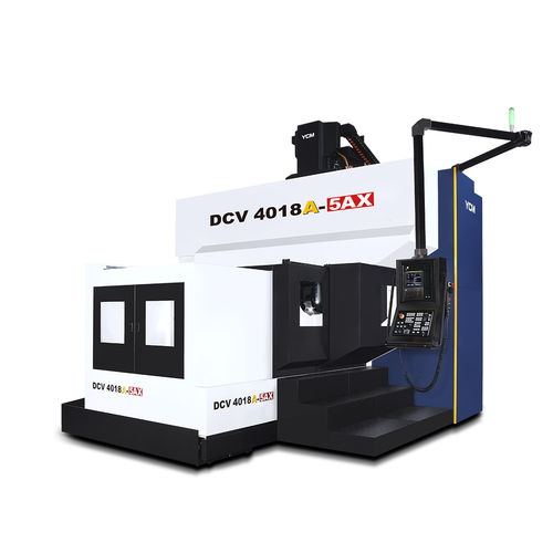 Centre d'usinage CNC 5 axes - DCV4018A-5AX - YCM (Yeong Chin) - vertical / à double colonne / HSK A-63