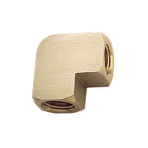 Raccord hydraulique - EL series - Progressive Components - fileté / coudé à 90° / en laiton