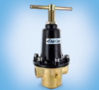Régulateur de contre-pression pour air comprimé - DBM serieq - AirCom Pneumatic - pour gaz / à membrane / en PTFE