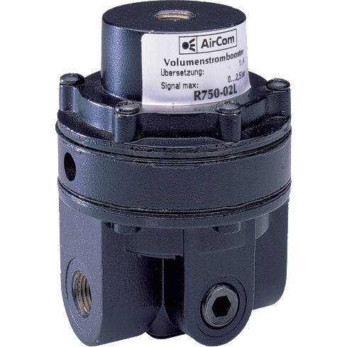 Amplificateur pneumatique de volume - R750-0 series  - AirCom Pneumatic - de pression