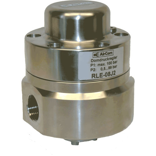 Régulateur de pression pour air comprimé - RLE-08J series - AirCom Pneumatic - pour gaz neutre / à dôme / mono-étagé