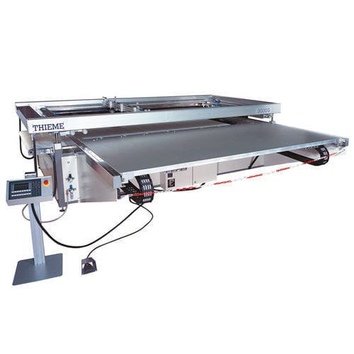 Sérigraphieuse automatique - 1000 S - THIEME - couleur / à table sortante / à plat
