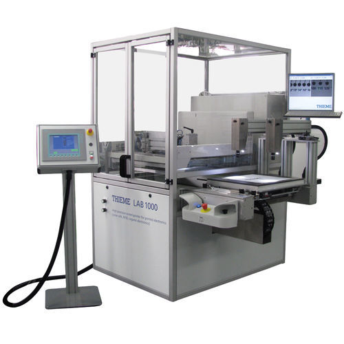Sérigraphieuse automatique - LAB 1000 - THIEME - monochrome / avec écran tactile