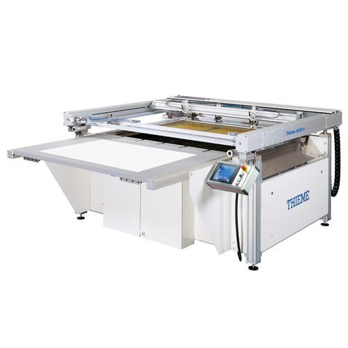 Sérigraphieuse automatique - 3000 series - THIEME - couleur / à table sortante / avec écran tactile
