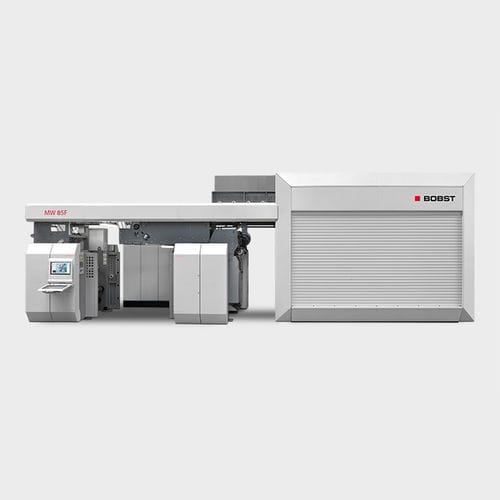 Presse flexographique à tambour central - MW 85F / 125F - CI - BOBST - pour papier / pour film en plastique / d'étiquettes