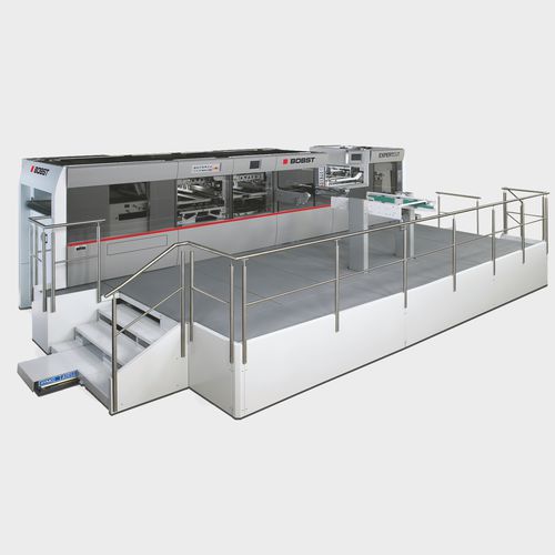 Machine de découpe à l'emporte pièce - EXPERTCUT 106 series - BOBST - pour matières plastiques / pour papier / de plaques