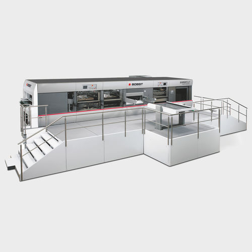 Machine de découpe à l'emporte pièce - EXPERTCUT 145 PER - BOBST - pour carton / pour papier / CNC