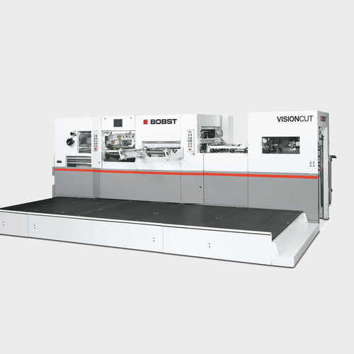 Machine de découpe à l'emporte pièce - VISIONCUT 106 LE - BOBST - pour matières plastiques / pour papier / de plaques