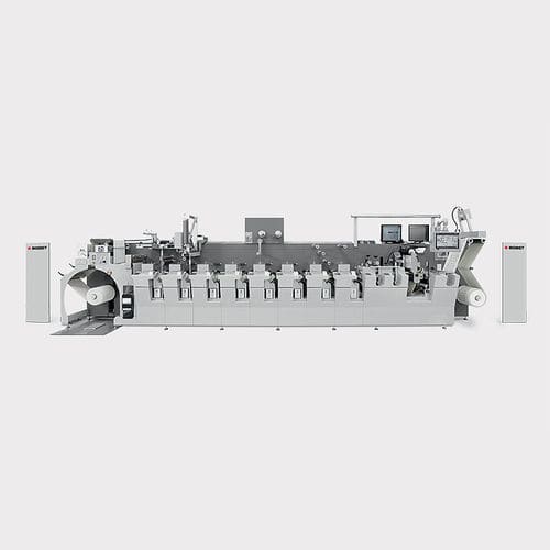 Presse flexographique en ligne - M3 - BOBST - à 8 couleurs / pour papier / pour film en plastique