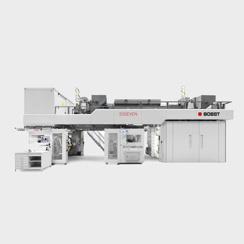 Presse flexographique à tambour central - 20SEVEN - CI - BOBST - à 7 couleurs / pour cartons / pour emballage